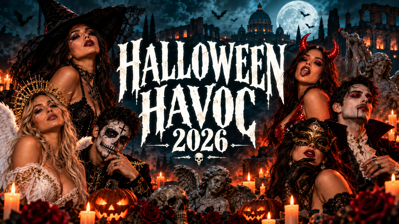 halloween havocx Halloween Havoc 2026 Rome Party