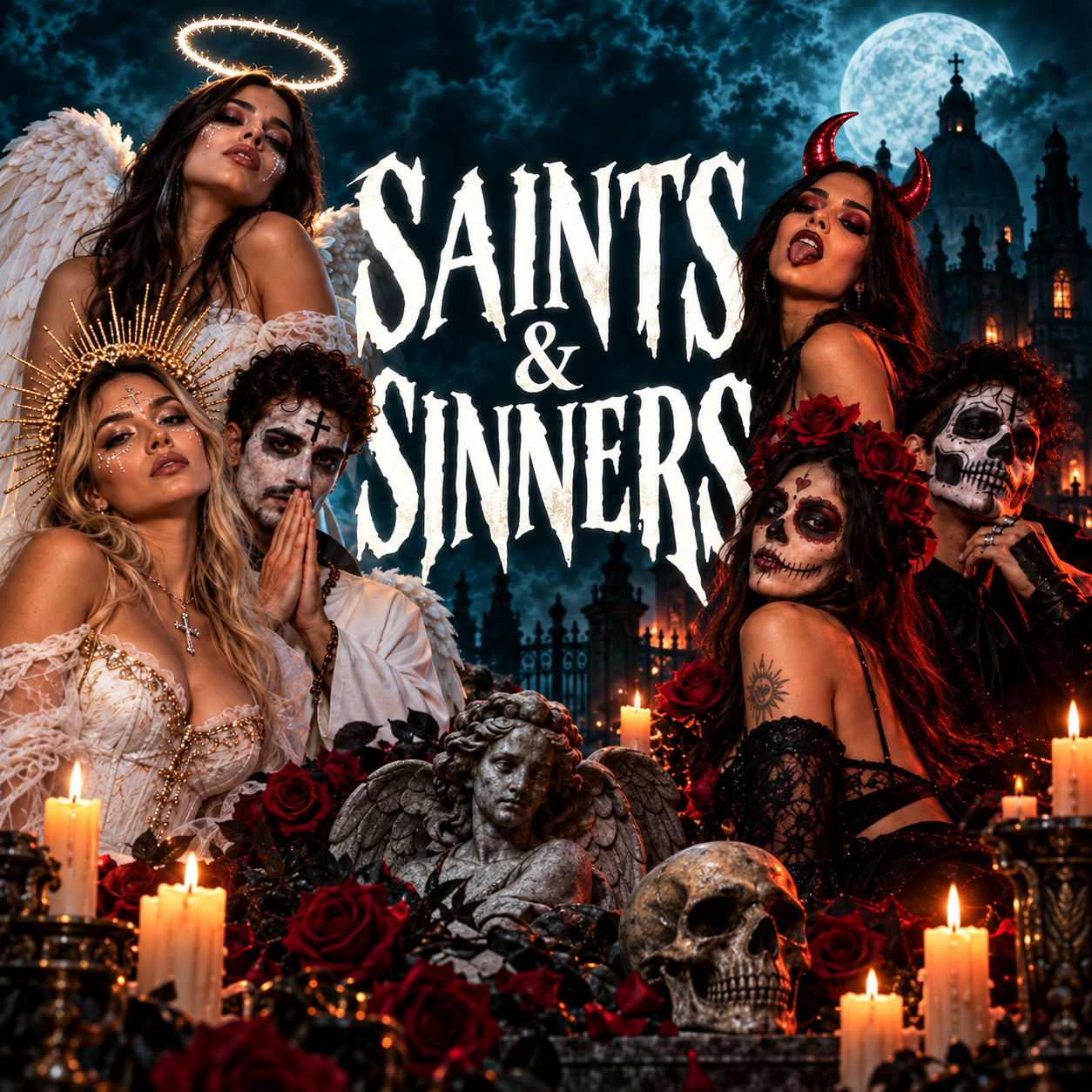 saintsinners square Saints and Sinner Hallowwen Party in Rome