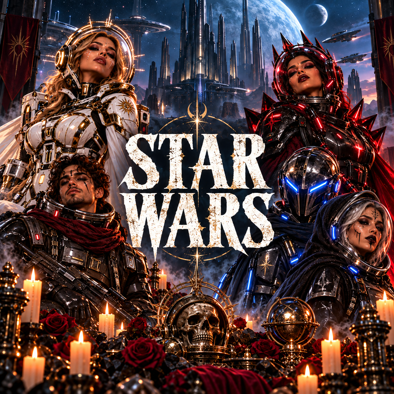 starwars halloween party in rome star wars night